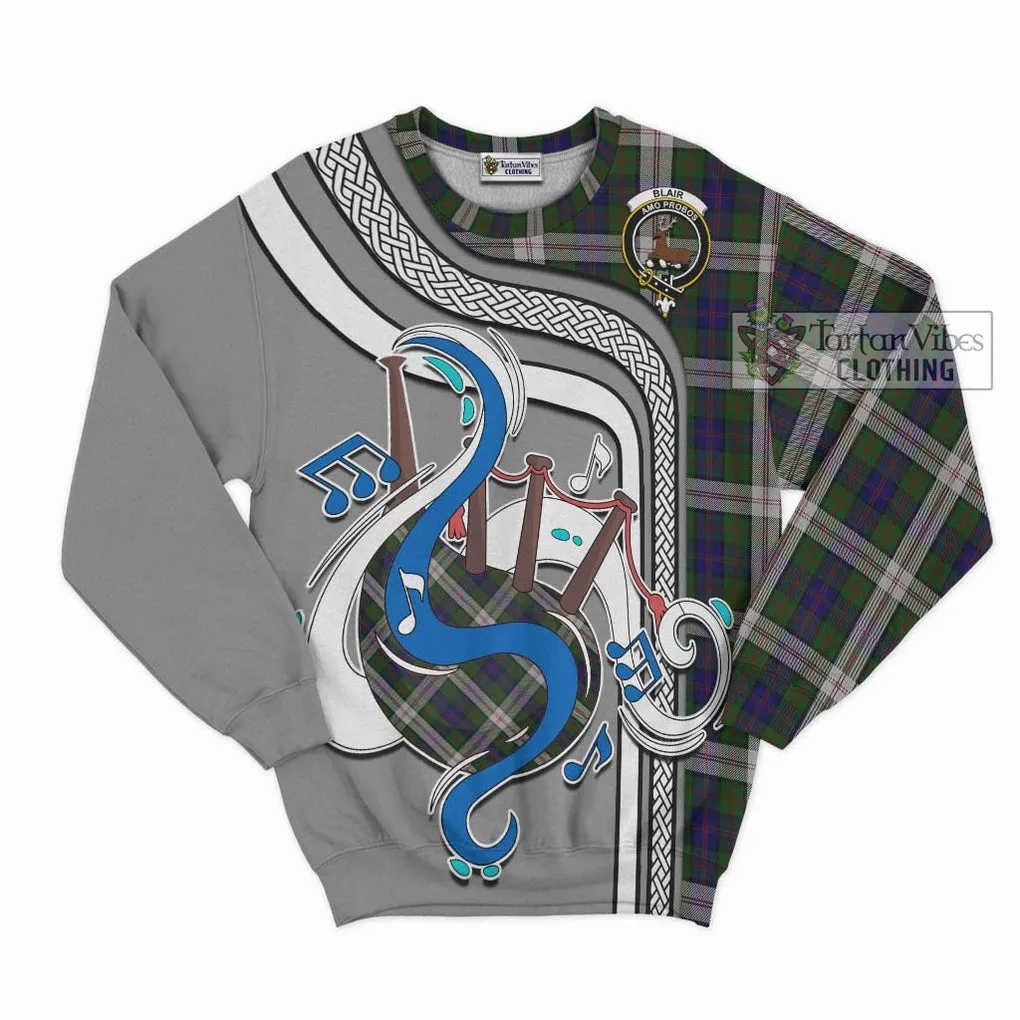 Blair Dress Tartan Sweatshirt with Epic Bagpipe Style