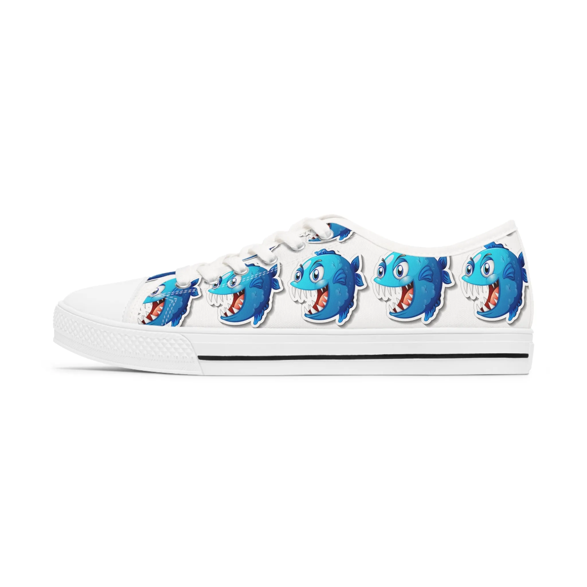 Blue Piranha Women's Low Top Sneakers