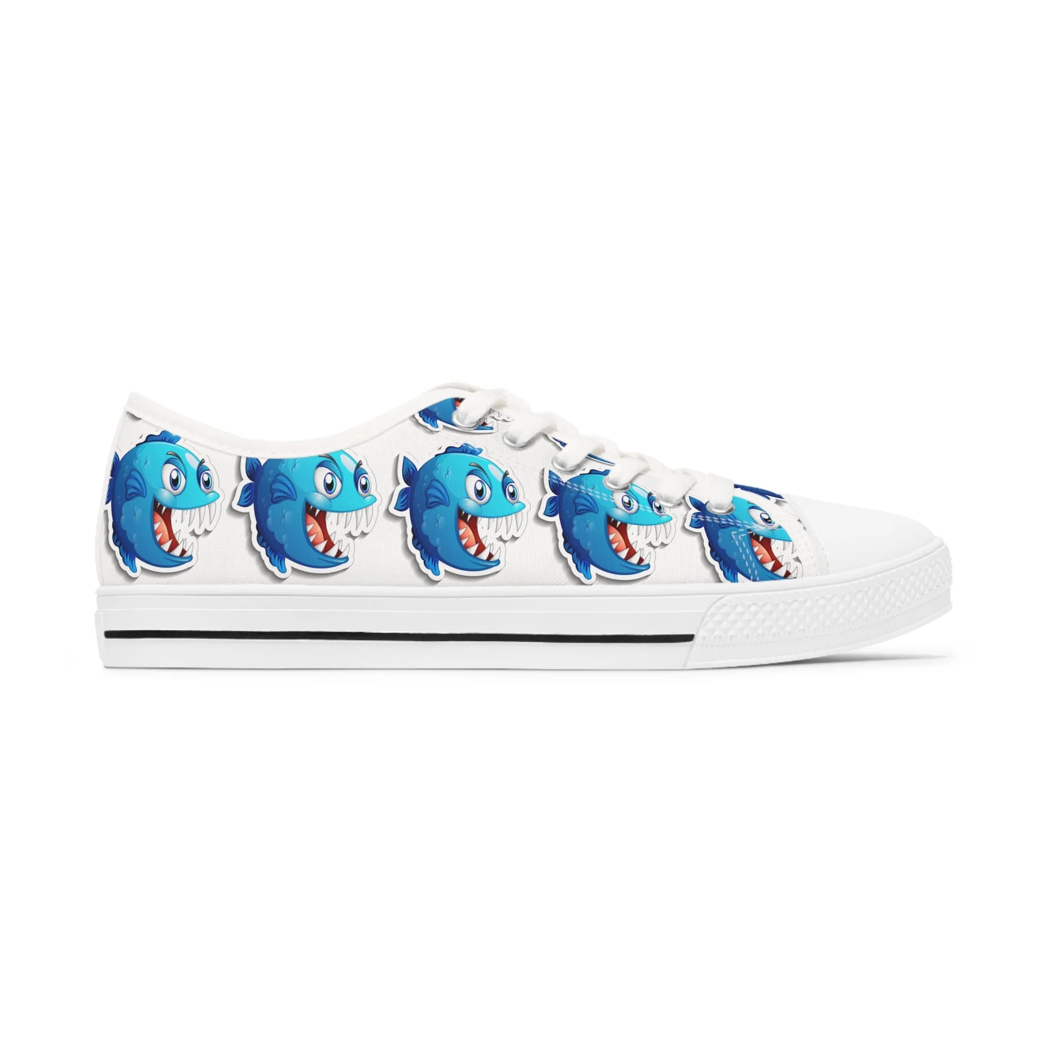 Blue Piranha Women's Low Top Sneakers