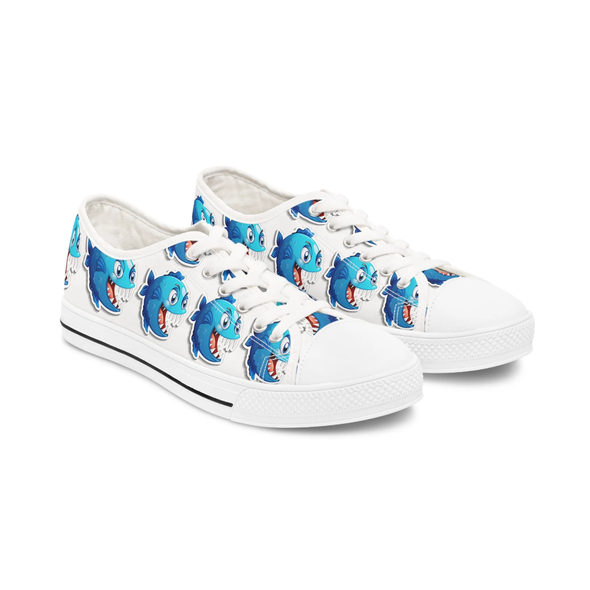 Blue Piranha Women's Low Top Sneakers