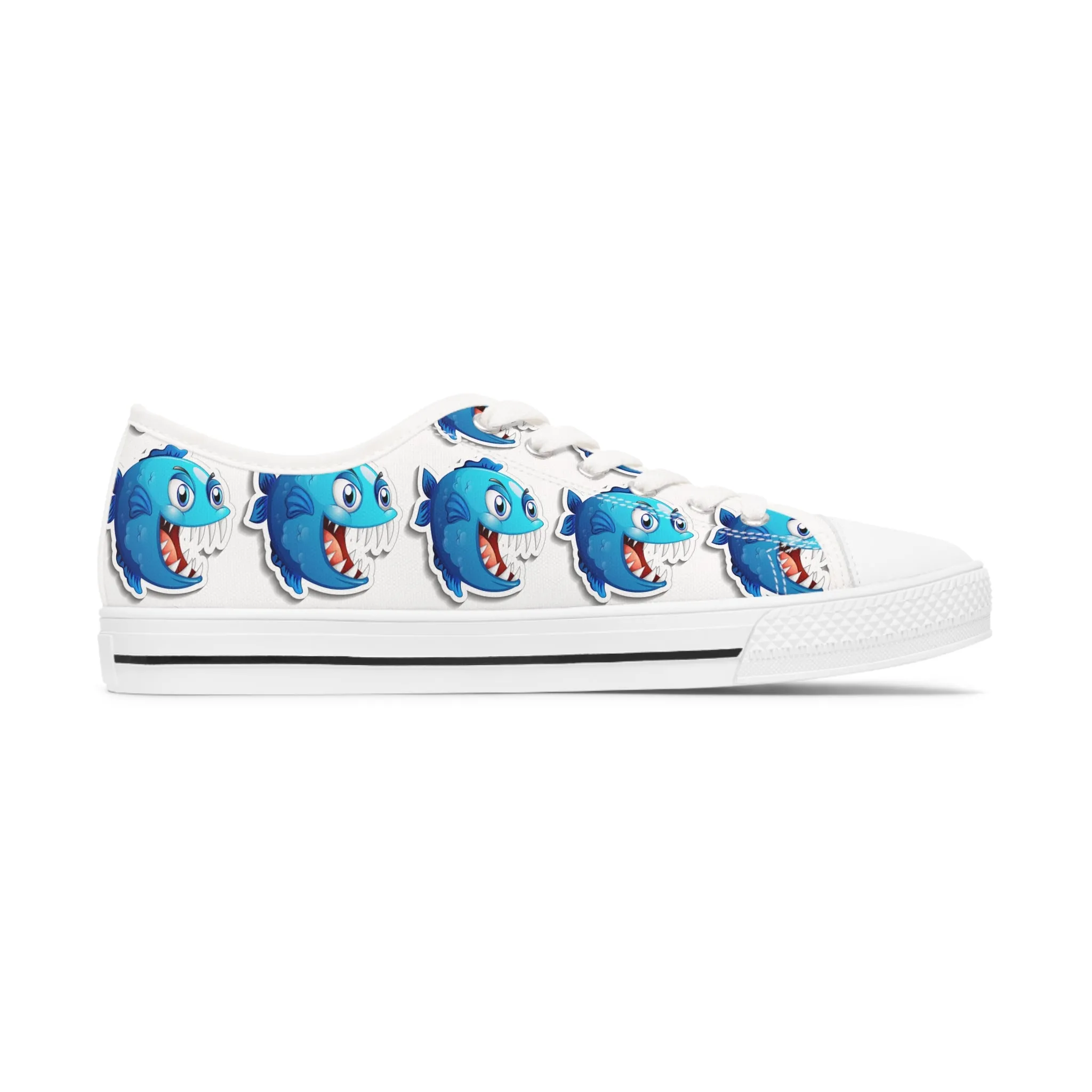 Blue Piranha Women's Low Top Sneakers