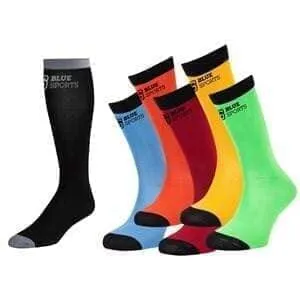 Blue Sports Pro Skin Knee Socks