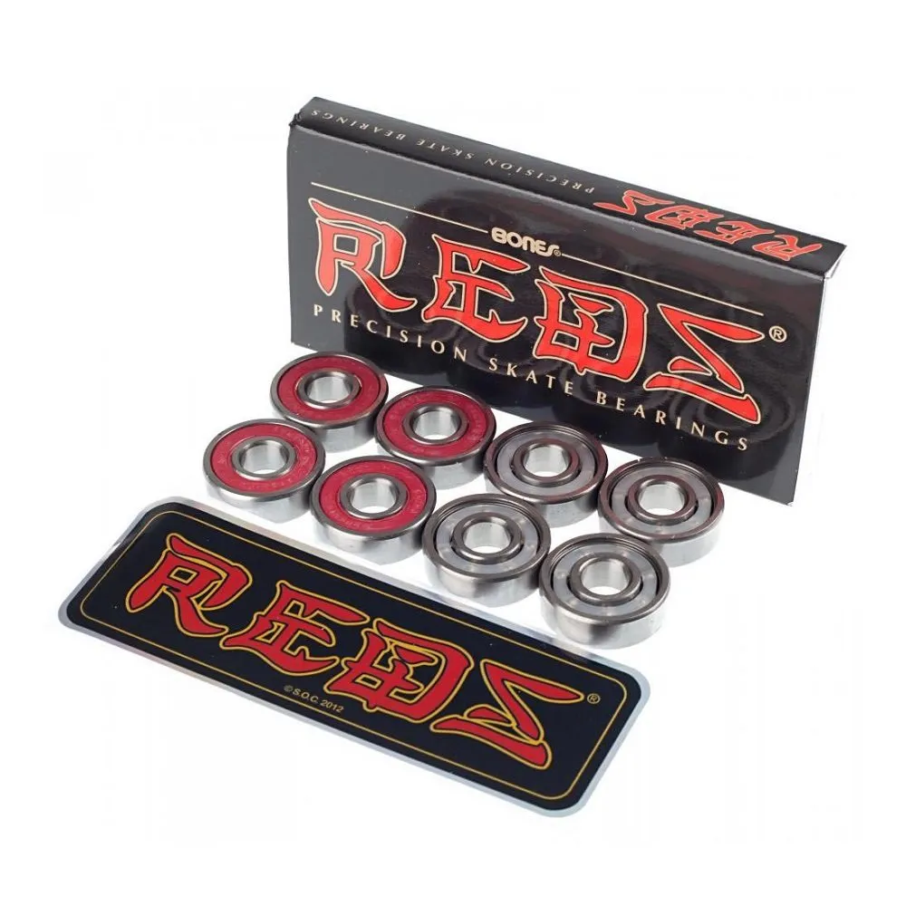 Bones Reds Bearings 8 Pack