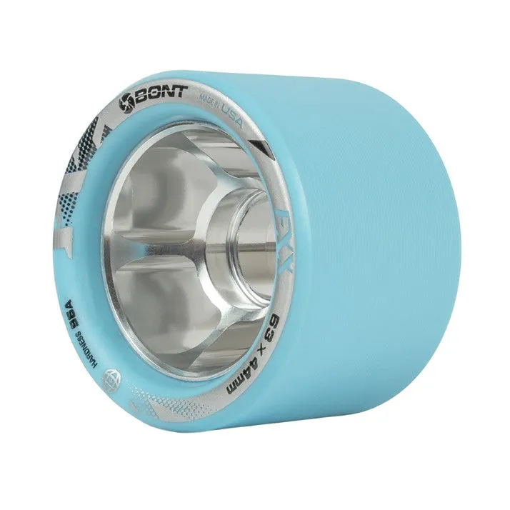 Bont FXX Speed Wheels Blue 96A - 4 pack