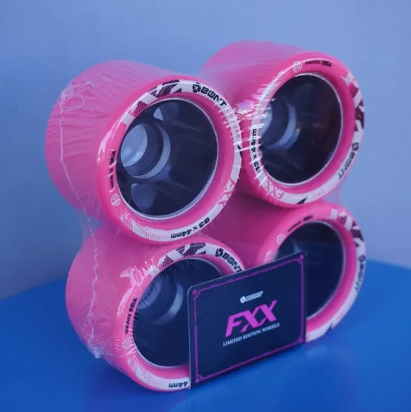 Bont FXX Speed Wheels Pink 96A - 4 pack