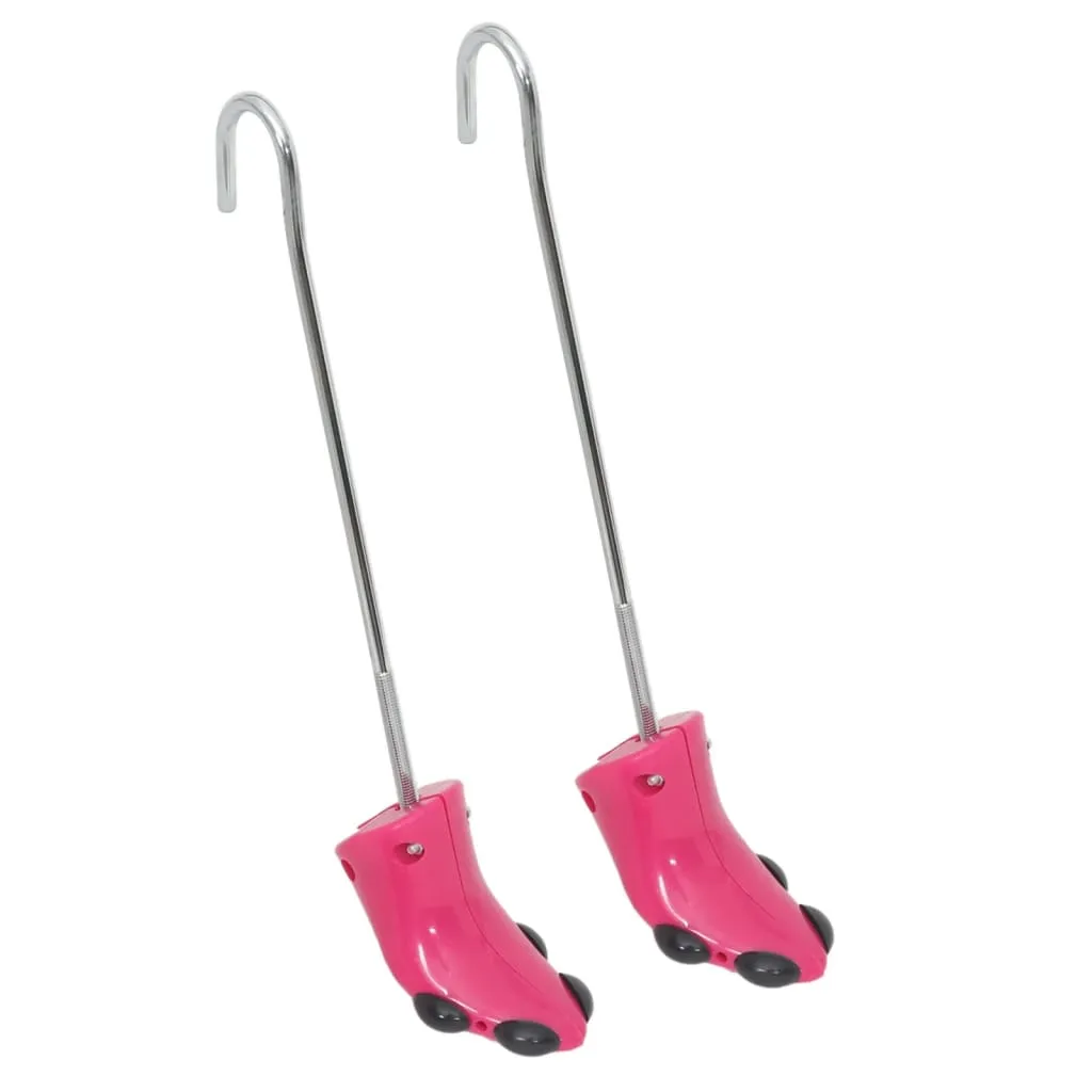 Boot Stretchers with Shoe Horn Pink EU 34-40 Plastic