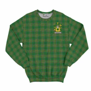 Boyle Irish Clan Tartan Sweatshirt with Coat of Arms