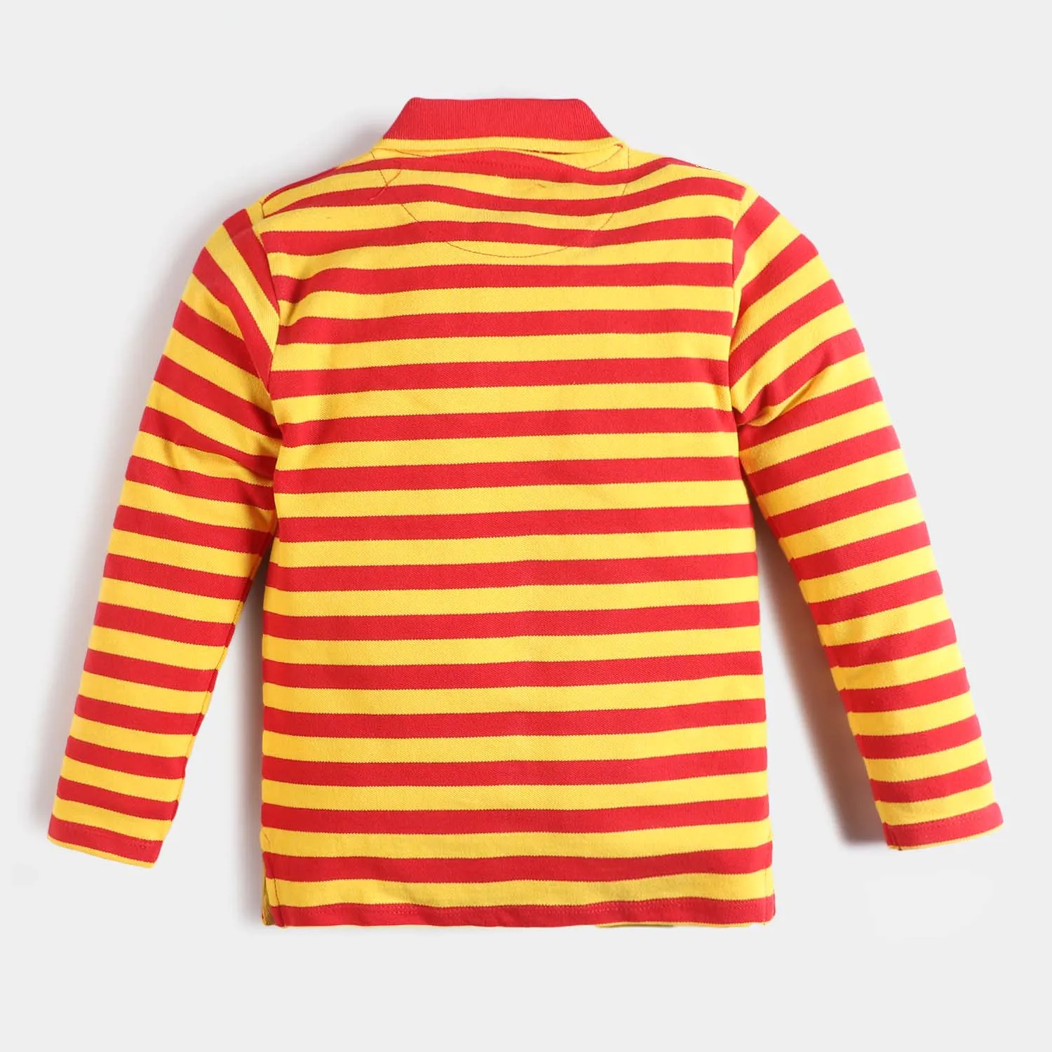 Boys Cotton Polo T-Shirt Skate - Stripes