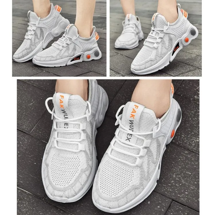 Breathable Fly Weave Couples' Running Shoes - Comfortable and Non-slip Design