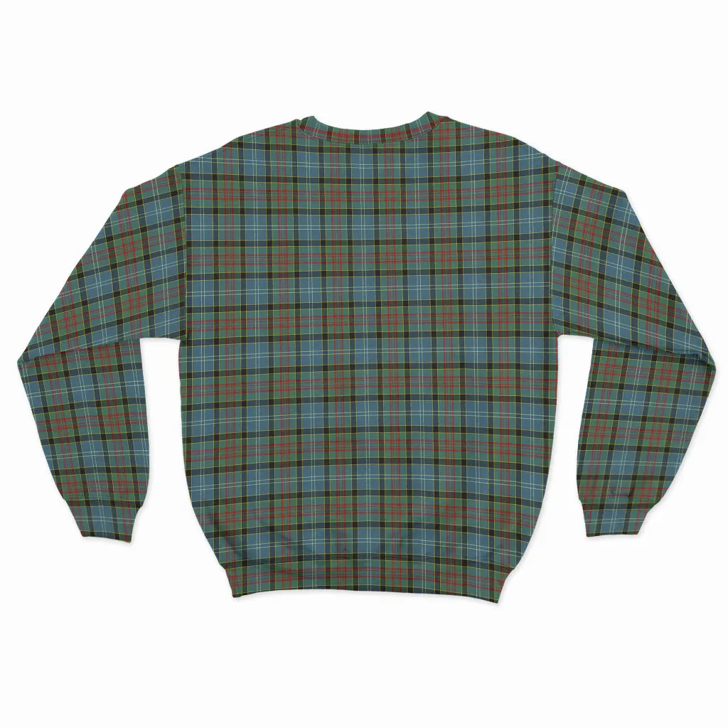 Brisbane Tartan Sweatshirt with Family Crest