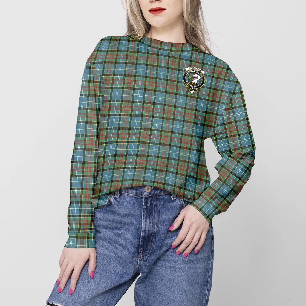 Brisbane Tartan Sweatshirt with Family Crest