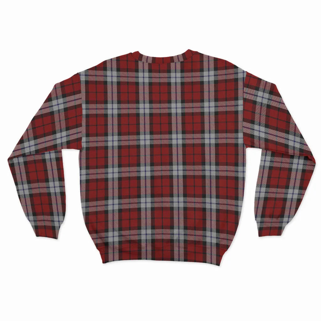 Brodie Dress Tartan Sweatshirt with Family Crest