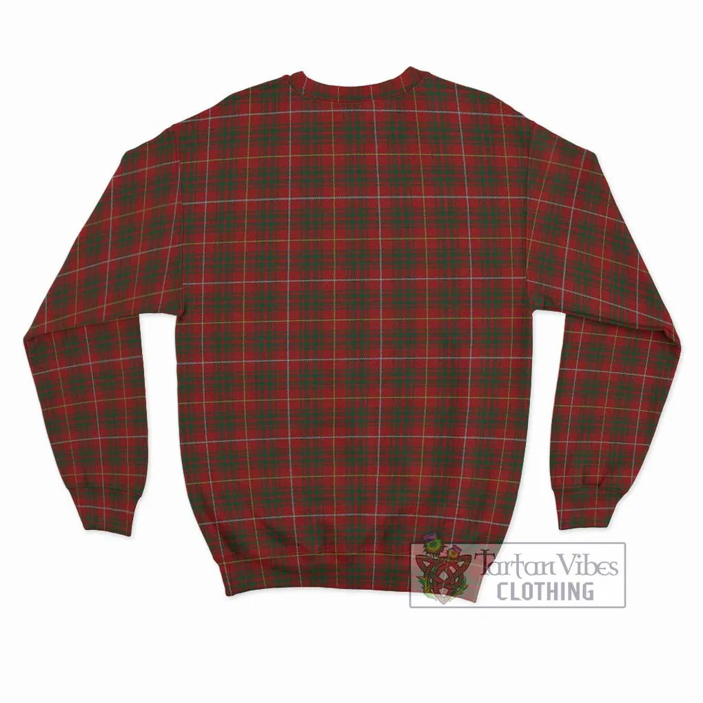 Bruce Tartan Sweatshirt with Family Crest DNA In Me Style