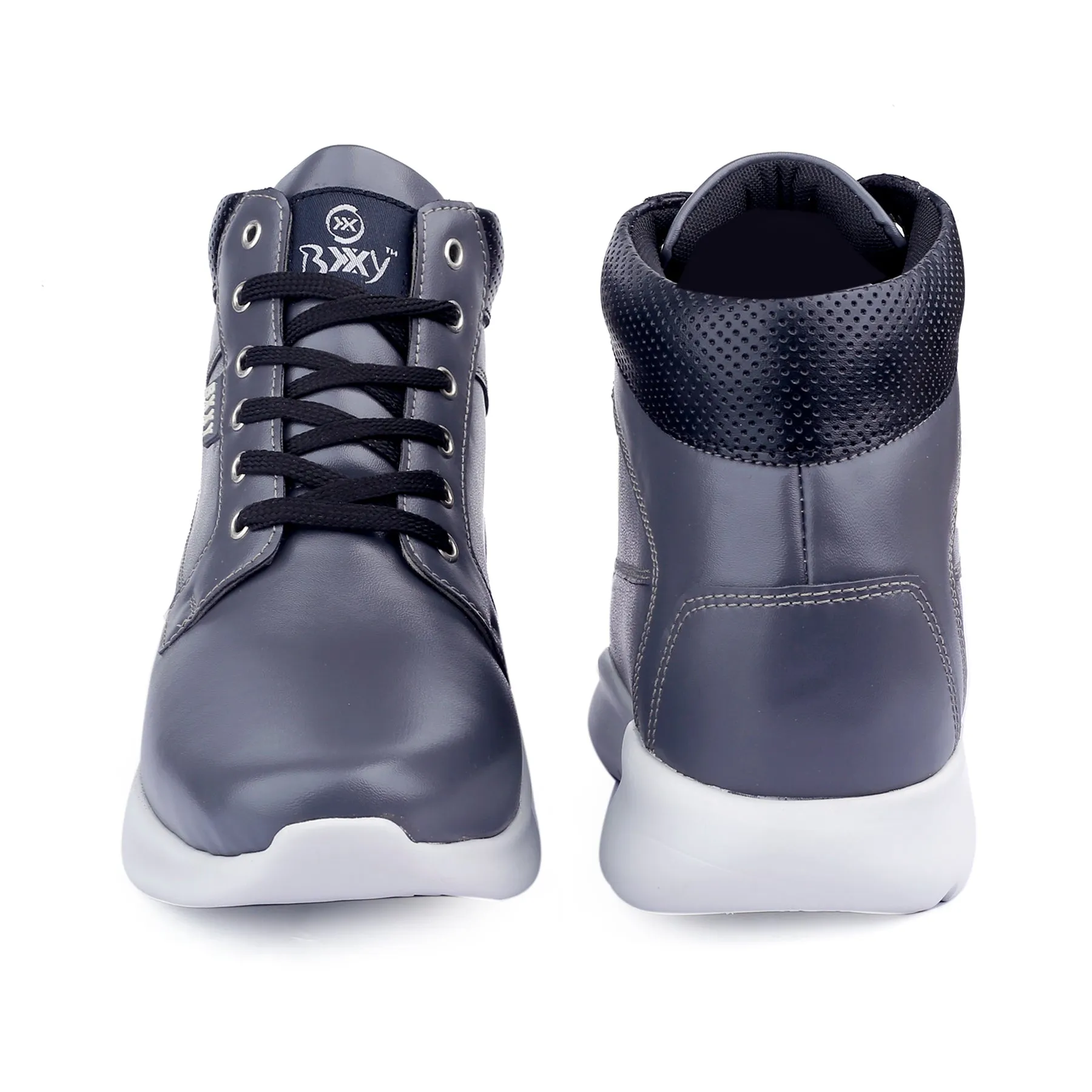 Bxxy's 3 Inch Hidden Height Increasing Elevator Boots for Men