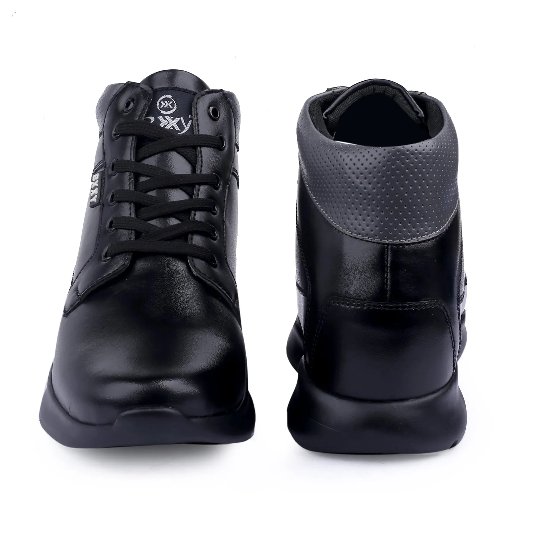 Bxxy's 3 Inch Hidden Height Increasing Elevator Boots for Men