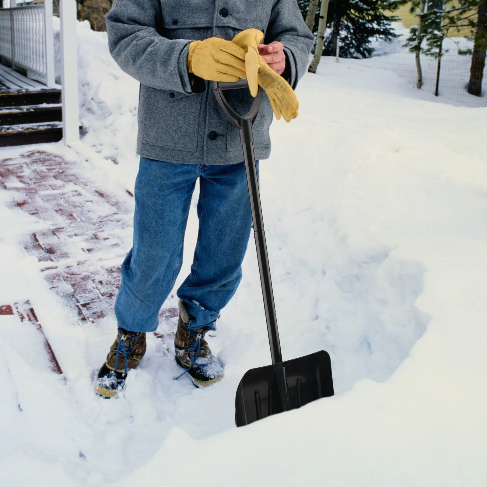 Car Retractable Snow Brush Ice Scraper | Brodtica.com