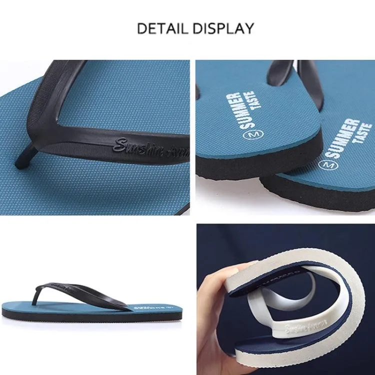 Casual Non-Slip Flip Flops for Men - Comfortable Student Slippers