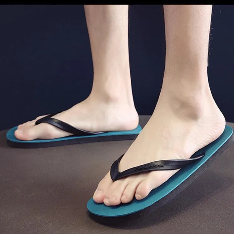 Casual Non-Slip Flip Flops for Men - Comfortable Student Slippers