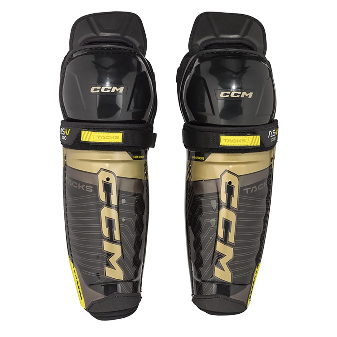 CCM Junior Tacks AS-V Pro Hockey Player Shin Guard