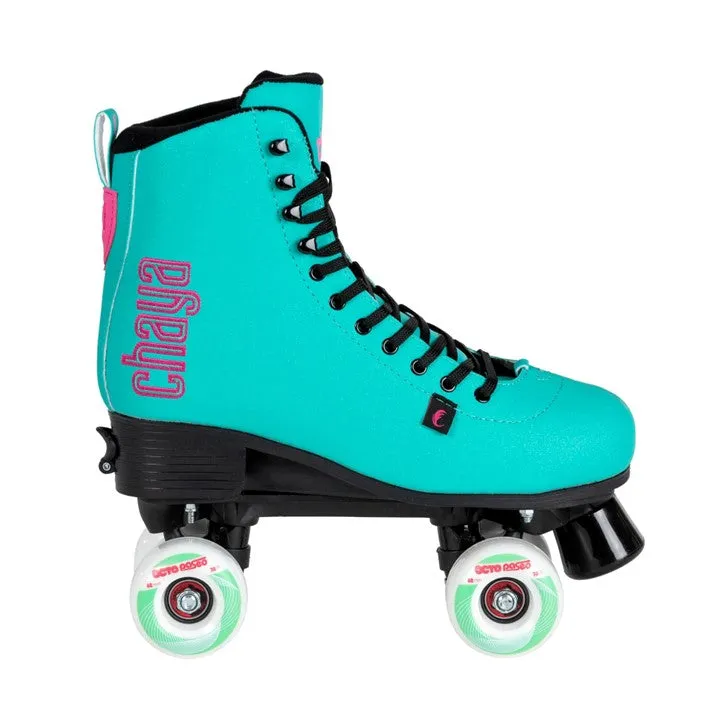 Chaya Bliss Turquoise Kids Adjustable Roller Skates