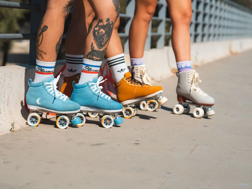 Chaya Denim Roller Skate