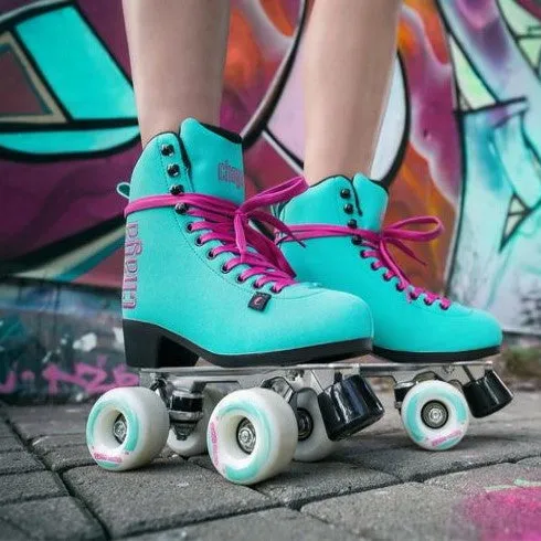 Chaya Melrose Deluxe Turquoise Roller Skates