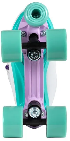 Chaya Melrose White/Teal Roller Skates