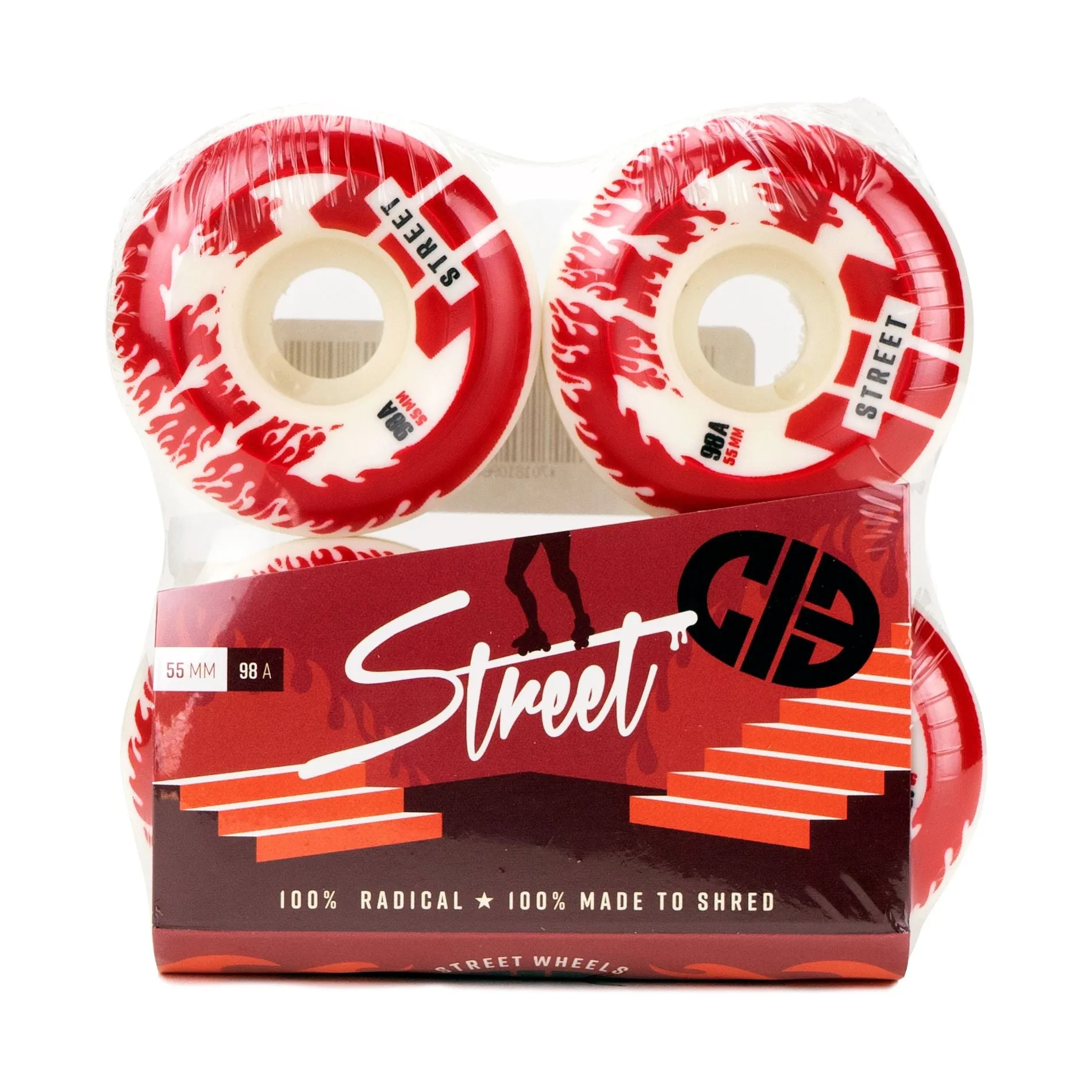 Chicks in Bowls  Street (CIB) Wheels by Reckless (4pk)