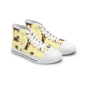 Chihuahua Women's High Top Sneakers