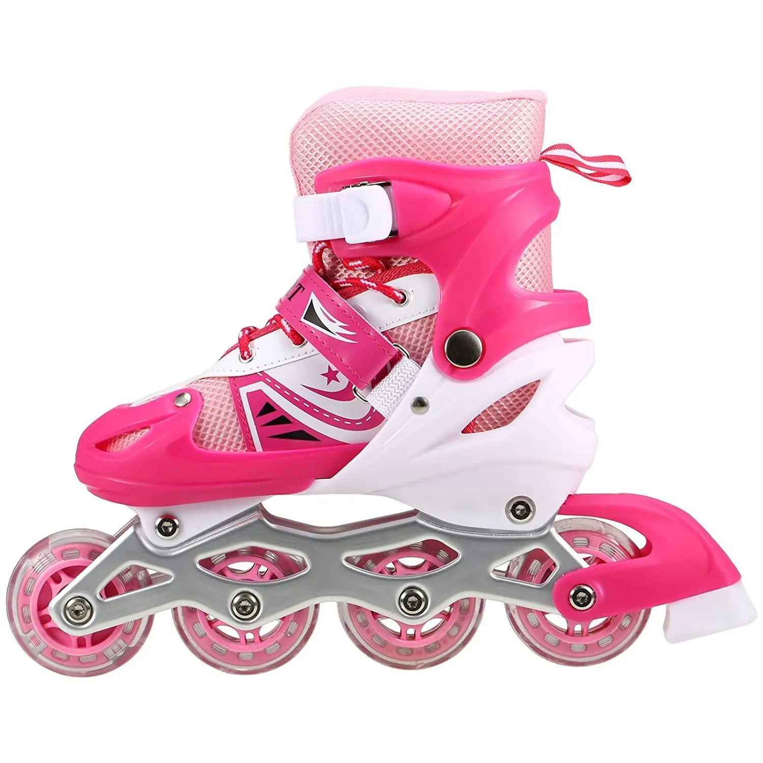 Children Roller Skates Adjustable Inline Skating Shoes (Size 38-42)