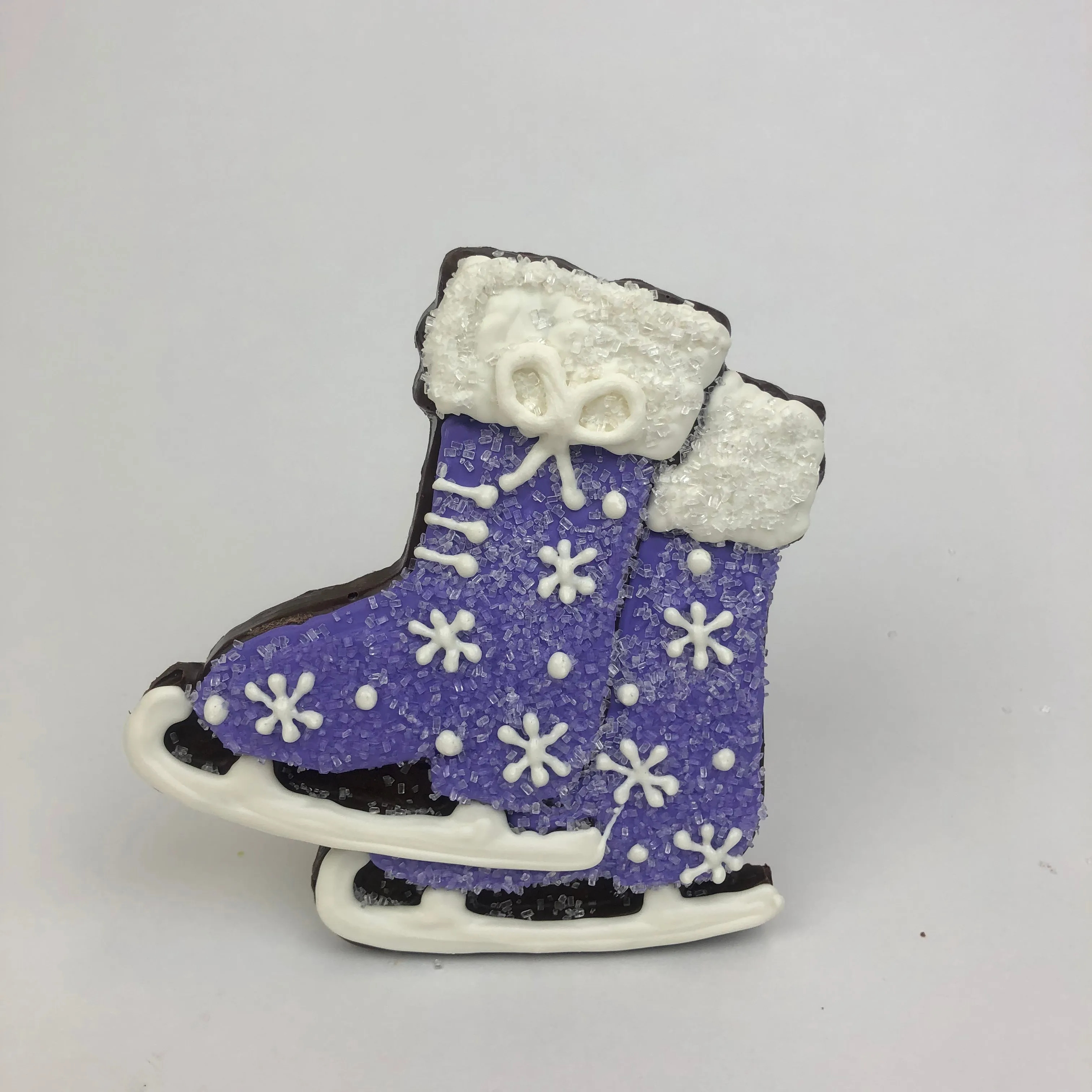 Chocolate Crispy Ice Skate