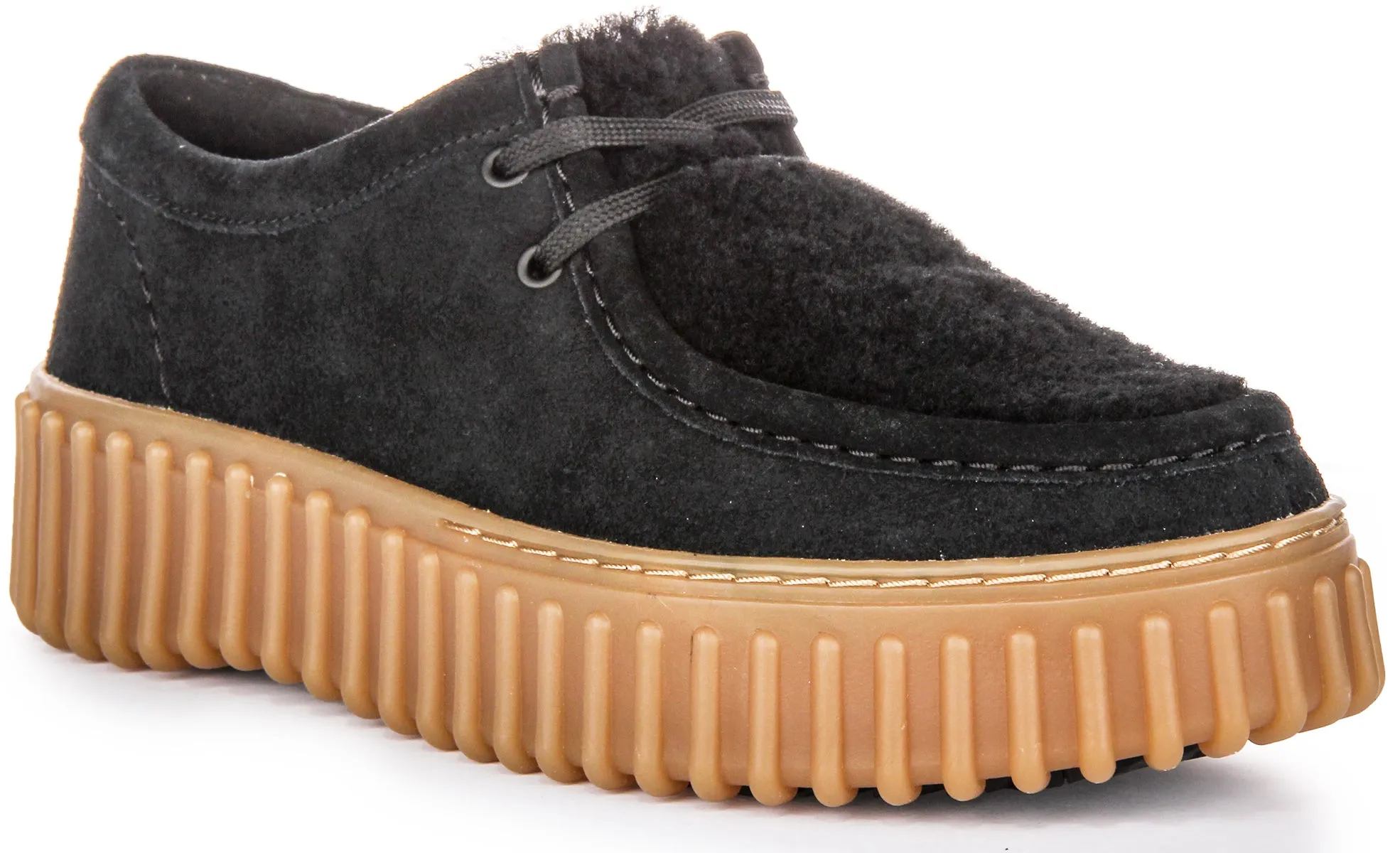 Clarks Torhill Bee In Black For Women