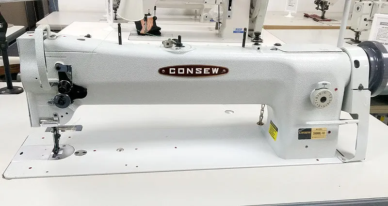 Consew 206RBL-18 Single Needle Long Arm Walking Foot Sewing Machine 206RBL-25 206RBL-30