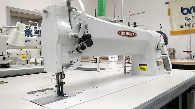 Consew 206RBL-18 Single Needle Long Arm Walking Foot Sewing Machine 206RBL-25 206RBL-30