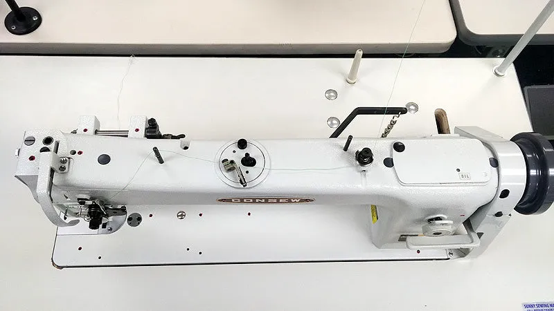 Consew 206RBL-18 Single Needle Long Arm Walking Foot Sewing Machine 206RBL-25 206RBL-30