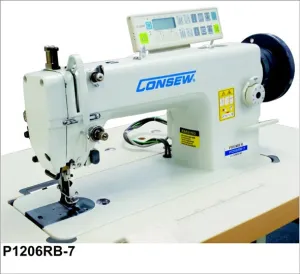 Consew P1206RB-7 Automatic Single Needle Walking Foot Sewing Machine