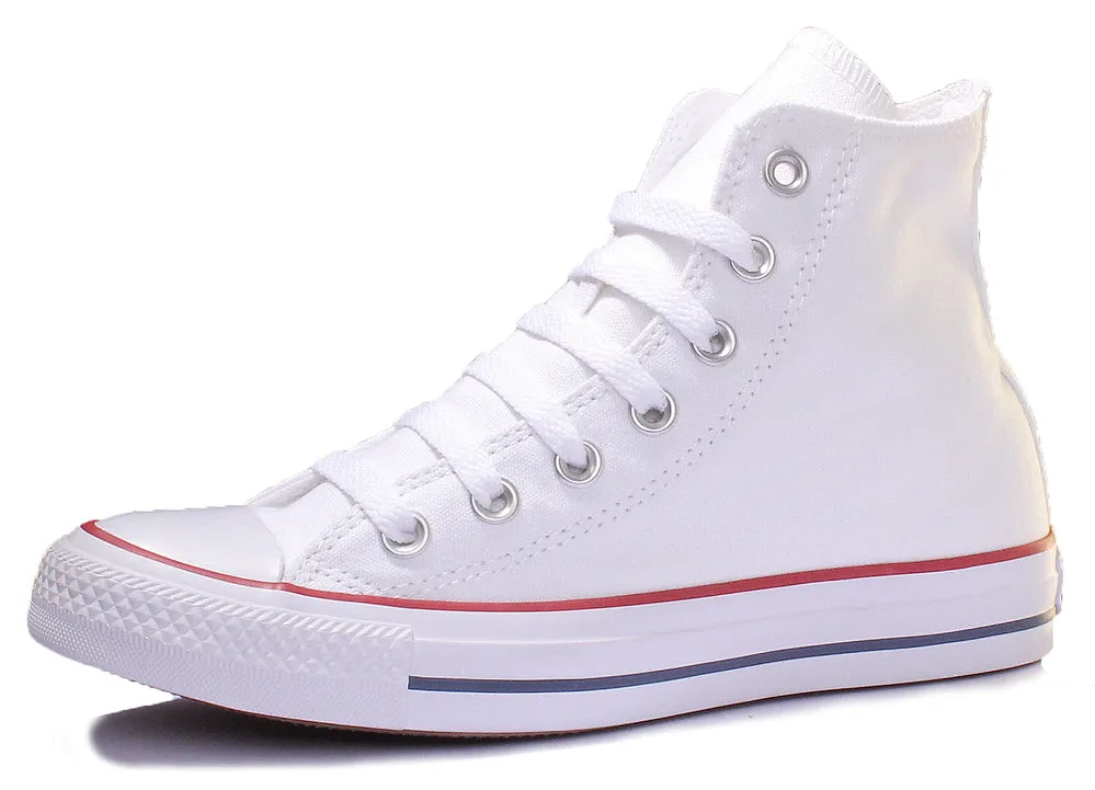 Converse All Star Hi Core Canvas Trainer In White