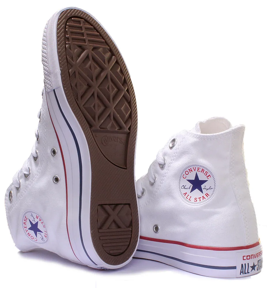 Converse All Star Hi Core Canvas Trainer In White