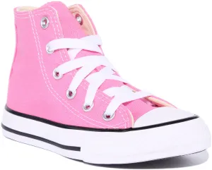 Converse All Star Hi Core Kid In Pink For Kids