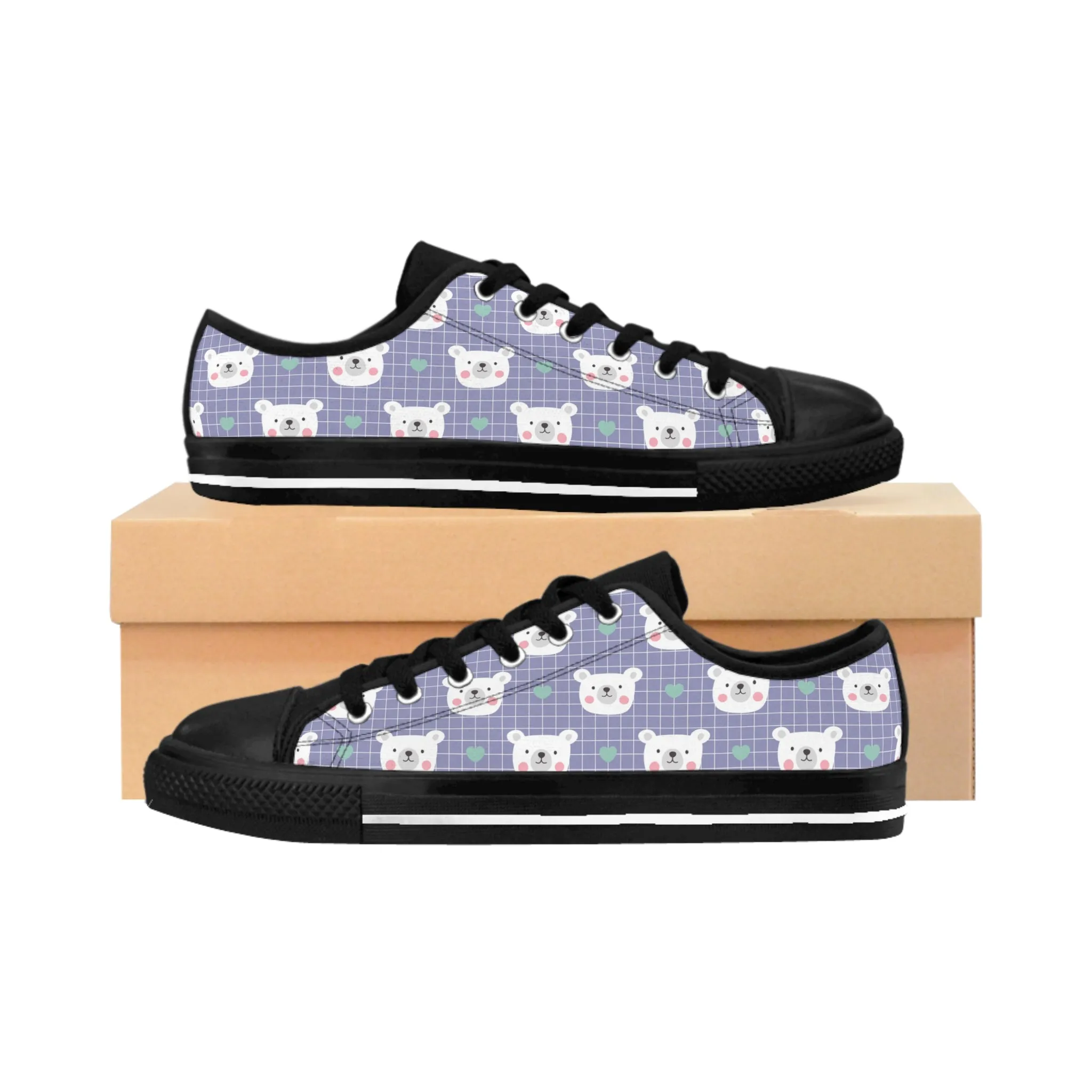 Cute Polar Bear Women's Sneakers