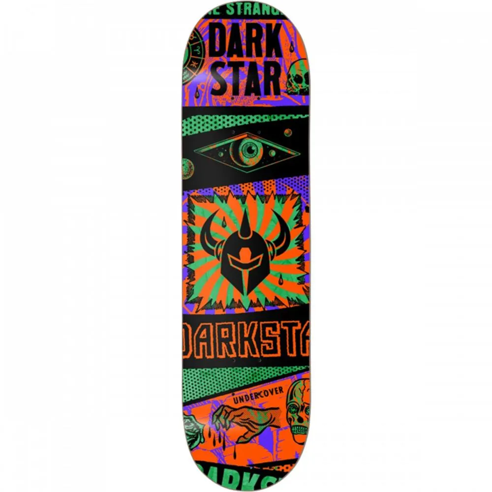 Darkstar Collapse 8.25" Orange Skateboard Deck