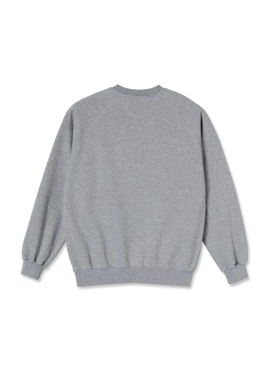 Default Crewneck - Heather Grey