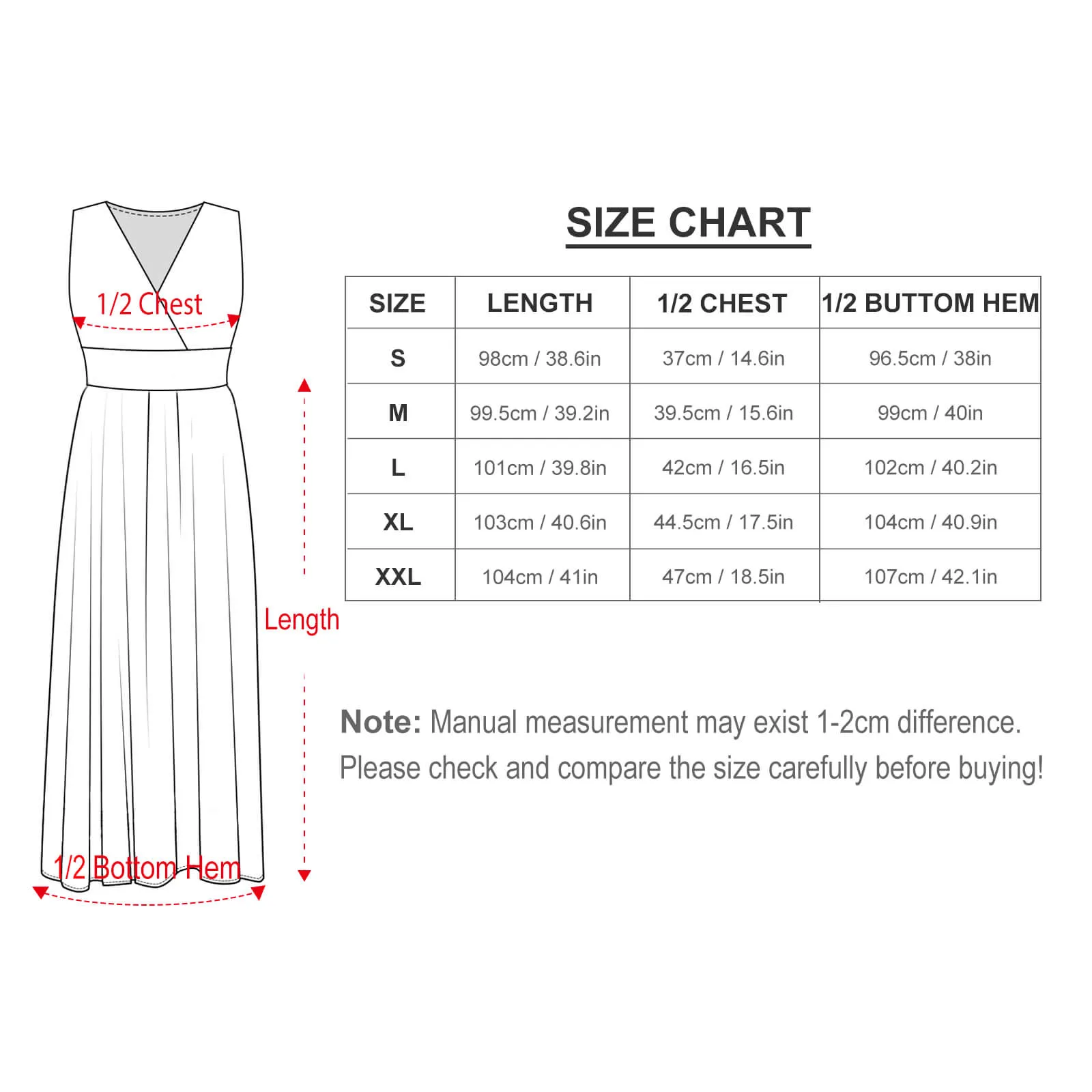 Designer Women's Long Sleeveless Dress