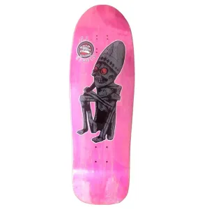 Dogtown 10.125" x 32.25" (PINK STAIN) JJ Rogers 'God of Death' Skateboard Deck