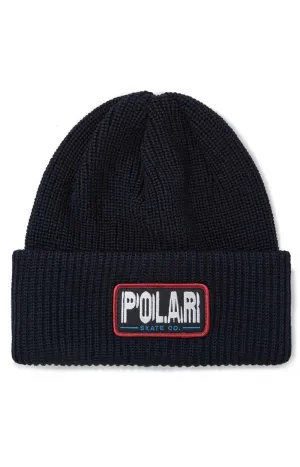 Earthquake Merino Beanie - Navy