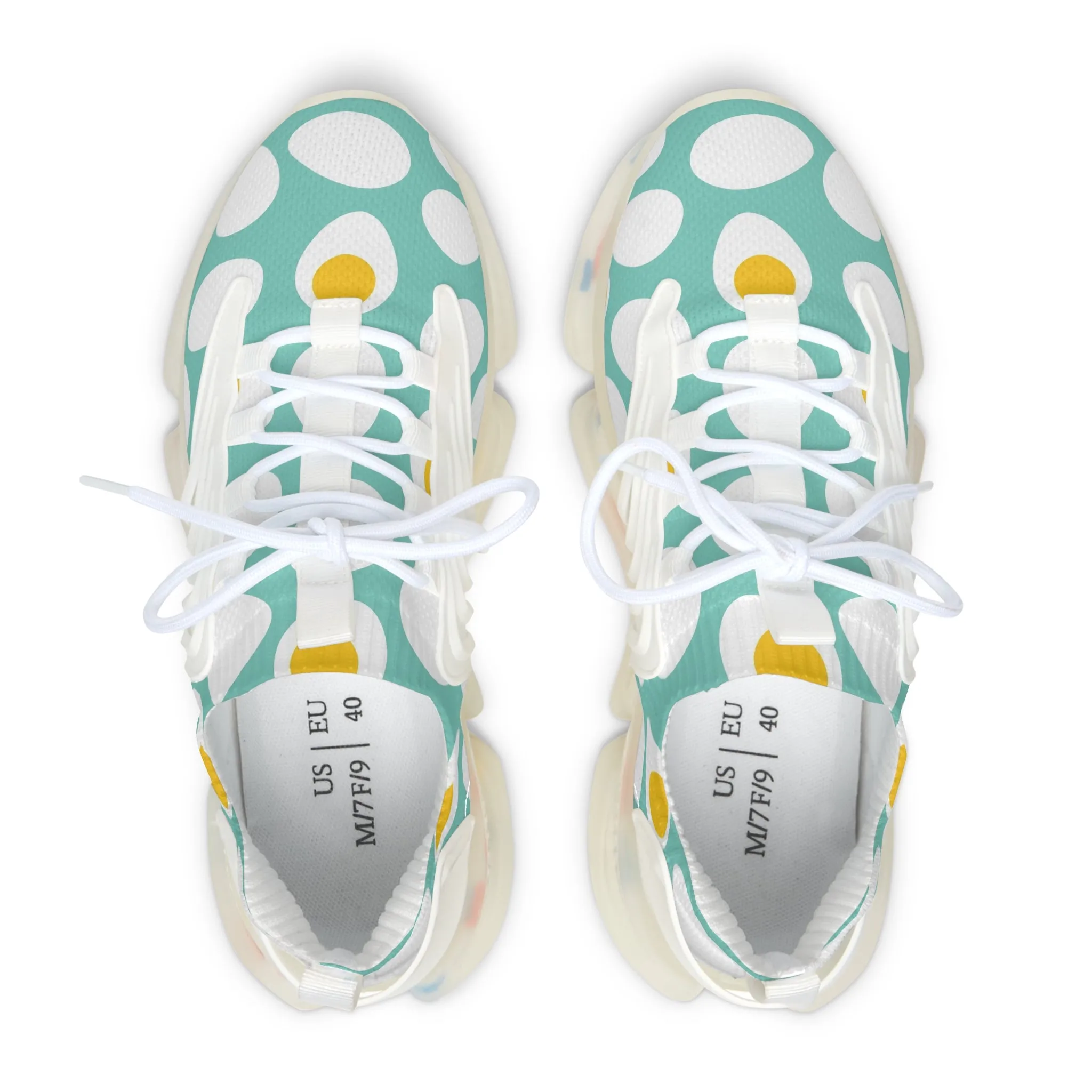 Egg Yolk Women's Mesh Sneakers