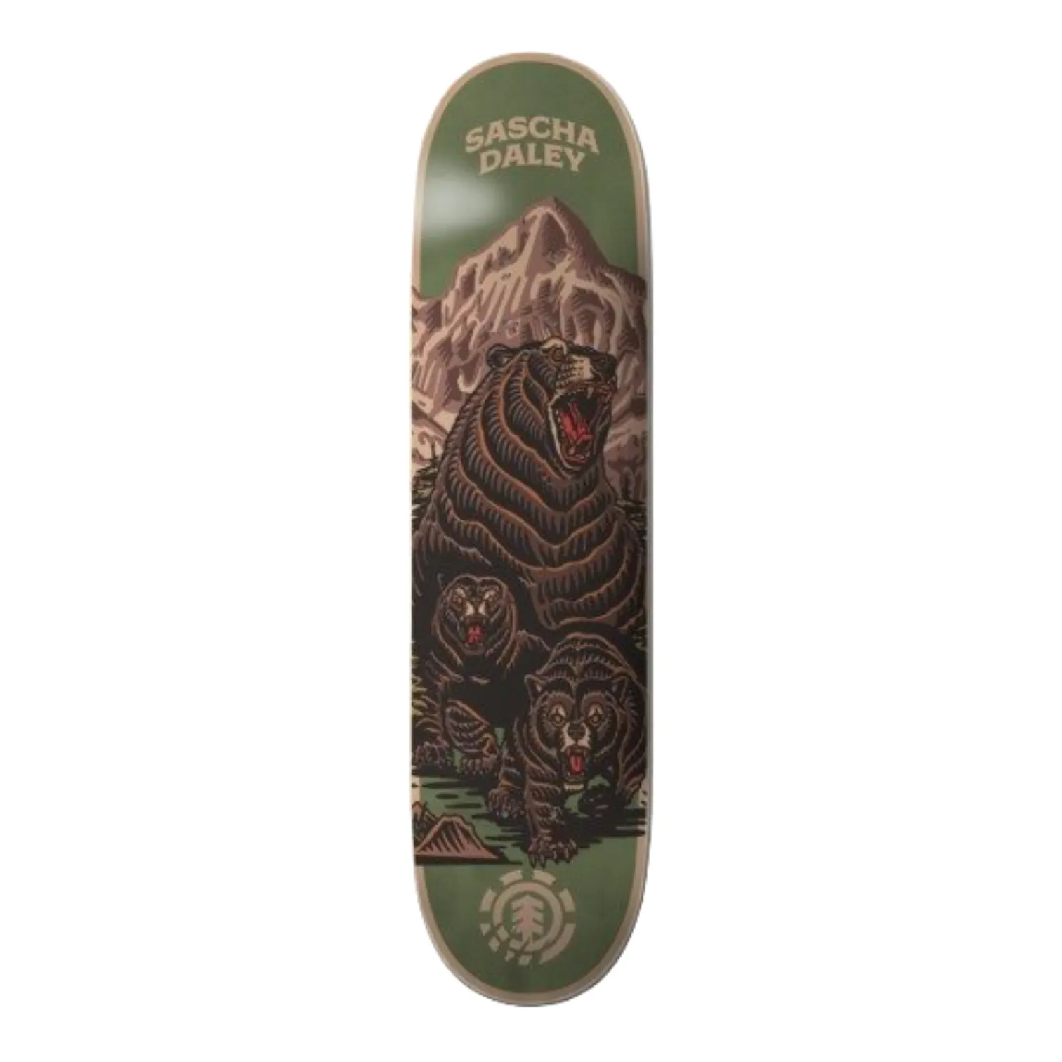 ELEMENT NATURAL DEFENSE SASCHA SKATEBOARD DECK 8.5”