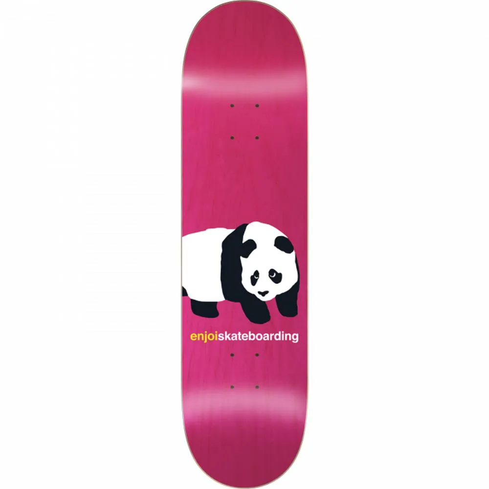 Enjoi Peekaboo Panda 8.5" Pink Skateboard Deck