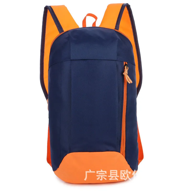 Factory Direct Sales Outdoor Sports Backpack Men and Women Leisure Travel Backpack Lightweight Gift Can Make Logo Outdoor Bag