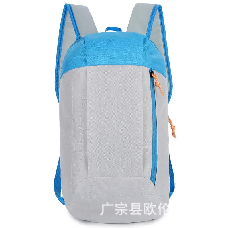 Factory Direct Sales Outdoor Sports Backpack Men and Women Leisure Travel Backpack Lightweight Gift Can Make Logo Outdoor Bag